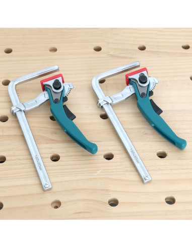 Abrazadera Rápida Toolcool para Sierra de Carraca - 2 Pcs
