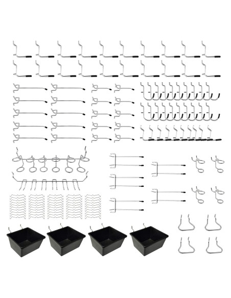 143 Ganchos de Metal BELLO YON para Tablero de Clavos 143 Ganchos de Metal BELLO YON para Tablero de Clavos