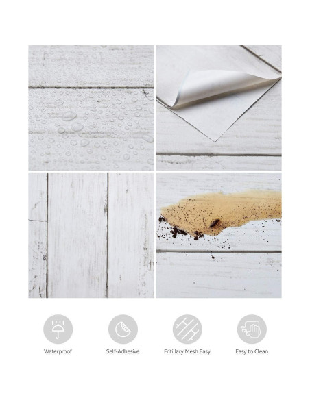 Papel Contacto Autoadhesivo Abyssaly Madera Vintage 44.7x698.5cm Papel Contacto Autoadhesivo Abyssaly Madera Vintage 44.7x698.5cm