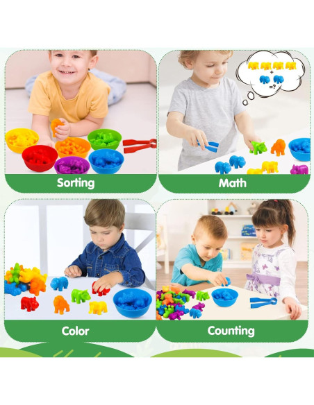 Juego de Emparejamiento Montessori de Animales - 36 Piezas Juego de Emparejamiento Montessori de Animales - 36 Piezas