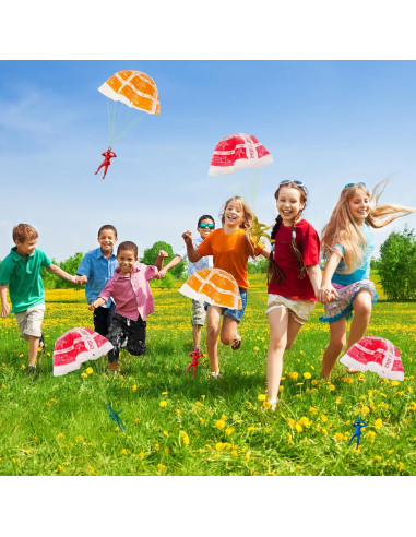 Juguetes Paracaídas OJYUDD 50 Pcs para Niños - Voladores