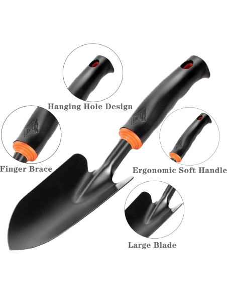 Juego de Herramientas de Jardín 3 Piezas SpeedStax - Azada, Rastrillo y Pala Ergonómicos Juego de Herramientas de Jardín 3 Piezas SpeedStax - Azada, Rastrillo y Pala Ergonómicos