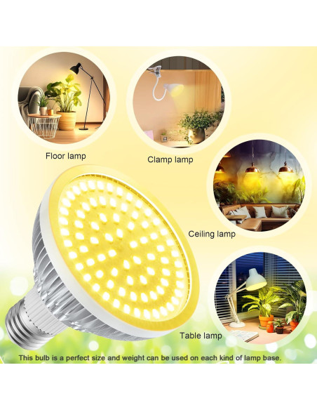Bombilla LED de Crecimiento GulitLum PAR30 18W Espectro Completo Bombilla LED de Crecimiento GulitLum PAR30 18W Espectro Completo