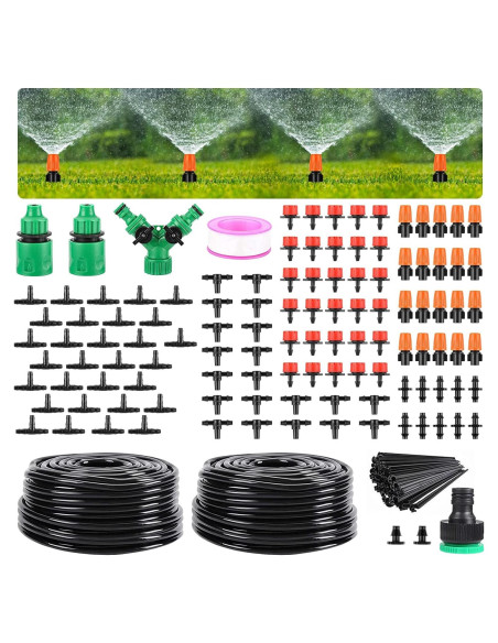 Kit de Riego por Goteo Ambitelligence 30m con Manguera 0.64cm Kit de Riego por Goteo Ambitelligence 30m con Manguera 0.64cm
