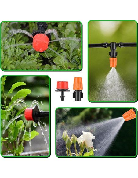 Kit de Riego por Goteo Ambitelligence 30m con Manguera 0.64cm Kit de Riego por Goteo Ambitelligence 30m con Manguera 0.64cm
