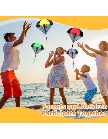 Juguete Paracaídas Lumipledge - 6 Figuras Coloridas para Niños Juguete Paracaídas Lumipledge - 6 Figuras Coloridas para Niños