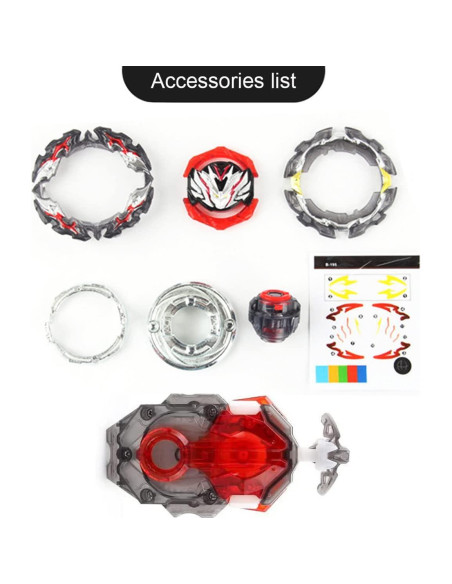 Trompos de Batalla EssTe B-195 Valkyrie con Lanzador Trompos de Batalla EssTe B-195 Valkyrie con Lanzador