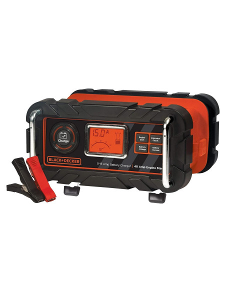 Cargador de Batería Automático Black+Decker BC15BD 15A 12V Cargador de Batería Automático Black+Decker BC15BD 15A 12V