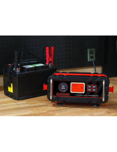 Cargador de Batería Automático Black+Decker BC15BD 15A 12V