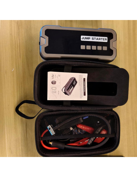 Arrancador de Coche Ordriv 4000A con Compresor 150PSI 20000mAh Arrancador de Coche Ordriv 4000A con Compresor 150PSI 20000mAh