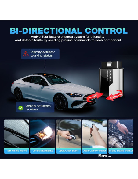 Escáner OBD2 KINGBOLEN Soloscan para Mercedes-Benz Maybach Escáner OBD2 KINGBOLEN Soloscan para Mercedes-Benz Maybach