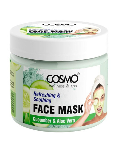 Mascarilla Facial de Pepino y Aloe Vera Premier 625g - Rejuvenecimiento y Limpieza