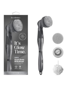 Cepillo de Baño Eléctrico Brookstone 5 Piezas Exfoliante