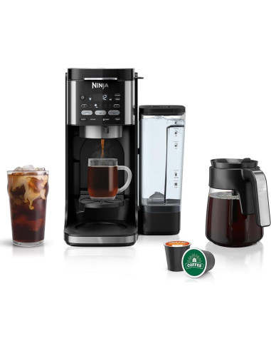 Cafetera de Goteo Ninja DualBrew CFP101 12 Tazas 1.77L