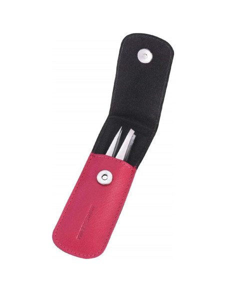Juego de Pinzas Petite Tweezerman con Estuche Rosa 4048-PKR Juego de Pinzas Petite Tweezerman con Estuche Rosa 4048-PKR