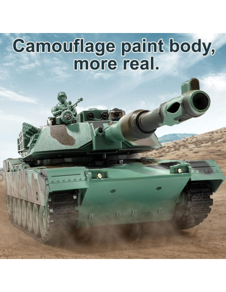 Tanque de Control Remoto Bvrorere M1A2 Abrams 1:28 con Sonido Tanque de Control Remoto Bvrorere M1A2 Abrams 1:28 con Sonido