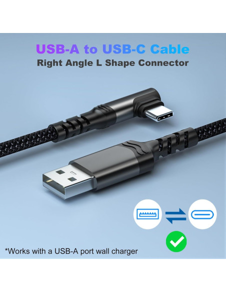 Cable USB C Corto 30cm Agtray 3 Unidades Carga Rápida Cable USB C Corto 30cm Agtray 3 Unidades Carga Rápida