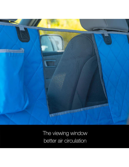 Funda de Asiento para Perro iBuddy Hamaca Impermeable Azul 142x152cm Funda de Asiento para Perro iBuddy Hamaca Impermeable Azul 142x152cm