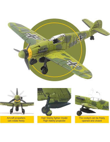 Modelo de Caza BF-109 Growth Star 1:48 Ensamblaje Plástico