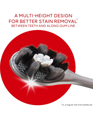 Cepillos de Dientes Colgate Optic White Pro Series Suaves - Paquete de 2