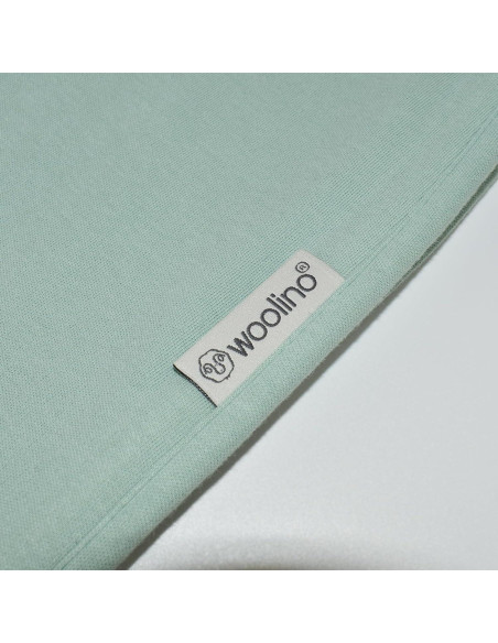 Saco de dormir Woolino 4 Estaciones Aloe - Lana Merino 0-24 meses Saco de dormir Woolino 4 Estaciones Aloe - Lana Merino 0-24 meses