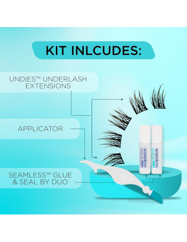 Kit de Pestañas Ardell Balayage - 10 Grupos + Pegamento