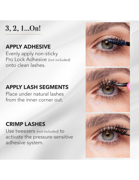 Pestañas en Racimos Pro Lash ProWear Volumen Luxe XL No. 12 Pestañas en Racimos Pro Lash ProWear Volumen Luxe XL No. 12
