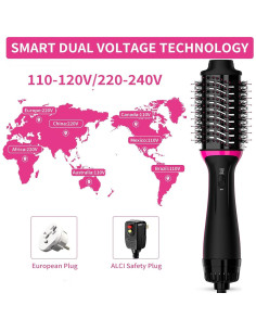Cepillo Secador de Cabello Doble Voltaje Plus 2.0 1200W 2