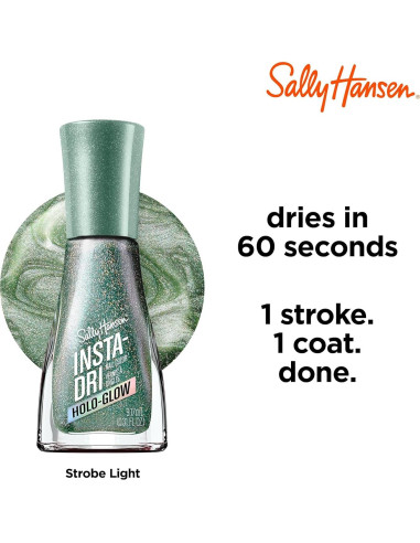 Esmalte de Uñas Holográfico Sally Hansen Insta-Dri 9.17 ml Verde