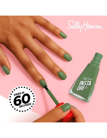 Esmalte de Uñas Holográfico Sally Hansen Insta-Dri 9.17 ml Verde Esmalte de Uñas Holográfico Sally Hansen Insta-Dri 9.17 ml Verde