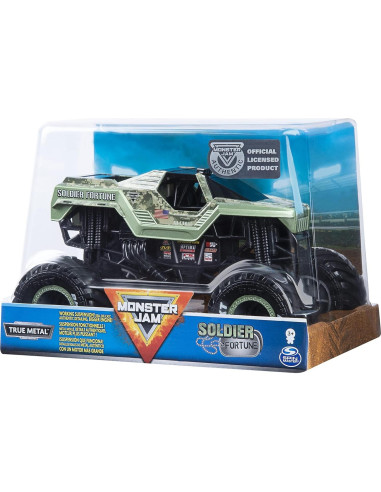 Camión Monstruo Monster Jam Soldier Fortune 1:24 Metal