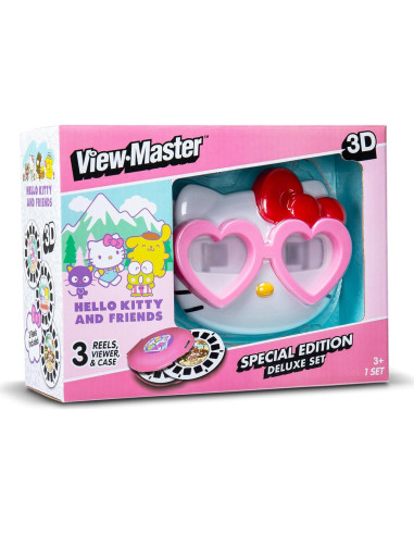 View-Master Deluxe Hello Kitty - Visor 3D con 3 carretes