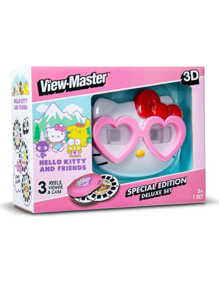 View-Master Deluxe Hello Kitty - Visor 3D con 3 carretes View-Master Deluxe Hello Kitty - Visor 3D con 3 carretes
