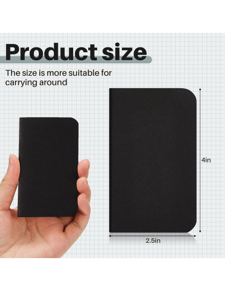 Cuadernos de Bolsillo Outus 15 Pcs 6.35x10.16 cm Rayados Cuadernos de Bolsillo Outus 15 Pcs 6.35x10.16 cm Rayados