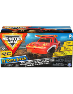 Camión Monster Truck RC El Toro Loco Spin Master 1:24 2