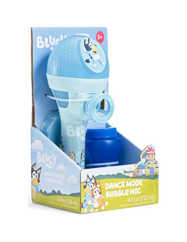 Máquina de Burbujas Bluey con Micrófono Activado por Voz