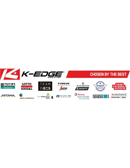 Soporte de Computadora de Bicicleta K-Edge Aero Roam Negro Soporte de Computadora de Bicicleta K-Edge Aero Roam Negro