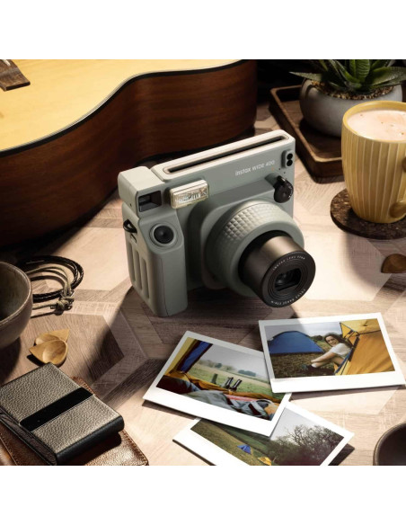 Cámara de Película Instantánea Fujifilm Instax Wide 400 + 20 Hojas Cámara de Película Instantánea Fujifilm Instax Wide 400 + 20 Hojas