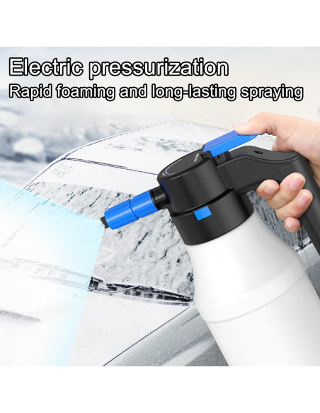 Pulverizador de Espuma Eléctrico Sonhomay 2L para Autos y Jardín Pulverizador de Espuma Eléctrico Sonhomay 2L para Autos y Jardín