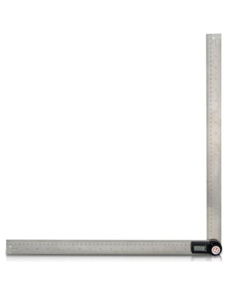 Transportador Digital GemRed 82305 de Acero Inoxidable 50cm Transportador Digital GemRed 82305 de Acero Inoxidable 50cm