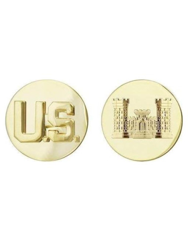 Insignia Rama Ingeniero Ejército EE. UU. Brite para Uniforme