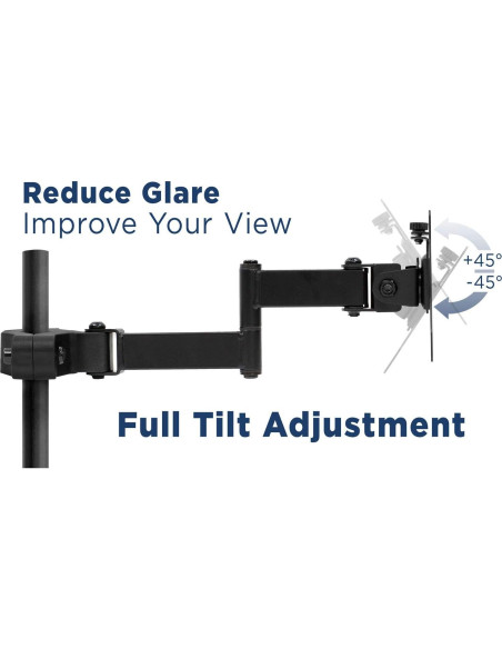 Soporte Universal de Acero Mount-It! MI-391 para Monitores 17-32" Soporte Universal de Acero Mount-It! MI-391 para Monitores 17-32"