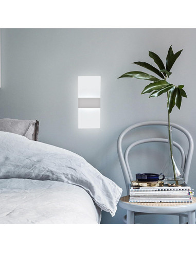 Apliques de Pared LED FelRelWel, Luz Blanca, Recargables USB
