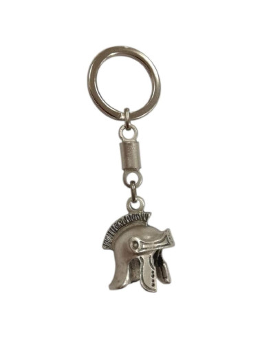 Llavero casco centurión romano miniatura 2.7 cm - Regalo