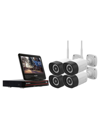 Kit de Cámara de Seguridad 8CH Tecnología de Visión Cristalina