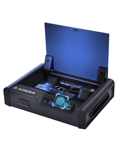 Caja Fuerte Biométrica XDeer S10 para Pistolas - Acceso Rápido