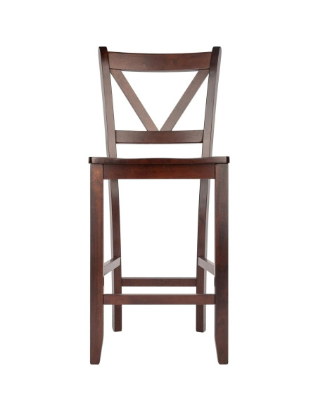 Taburetes de Mostrador Winsome Victor 61 cm 2 Piezas Nogal Taburetes de Mostrador Winsome Victor 61 cm 2 Piezas Nogal