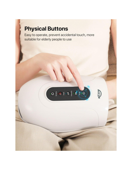 Masajeador de Mano ALLJOY AJHDM2402 Eléctrico Inalámbrico con Calor Masajeador de Mano ALLJOY AJHDM2402 Eléctrico Inalámbrico con Calor