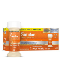 Similac 360 Cuidado Total Sensible Fórmula Infantil 12x59ml