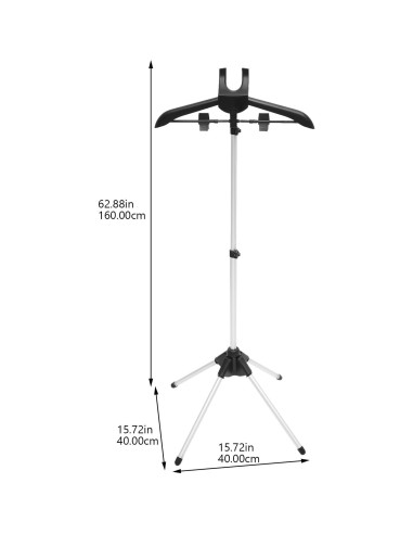 Soporte Plegable para Ropa Cabilock, Ajustable y Ergonómico
